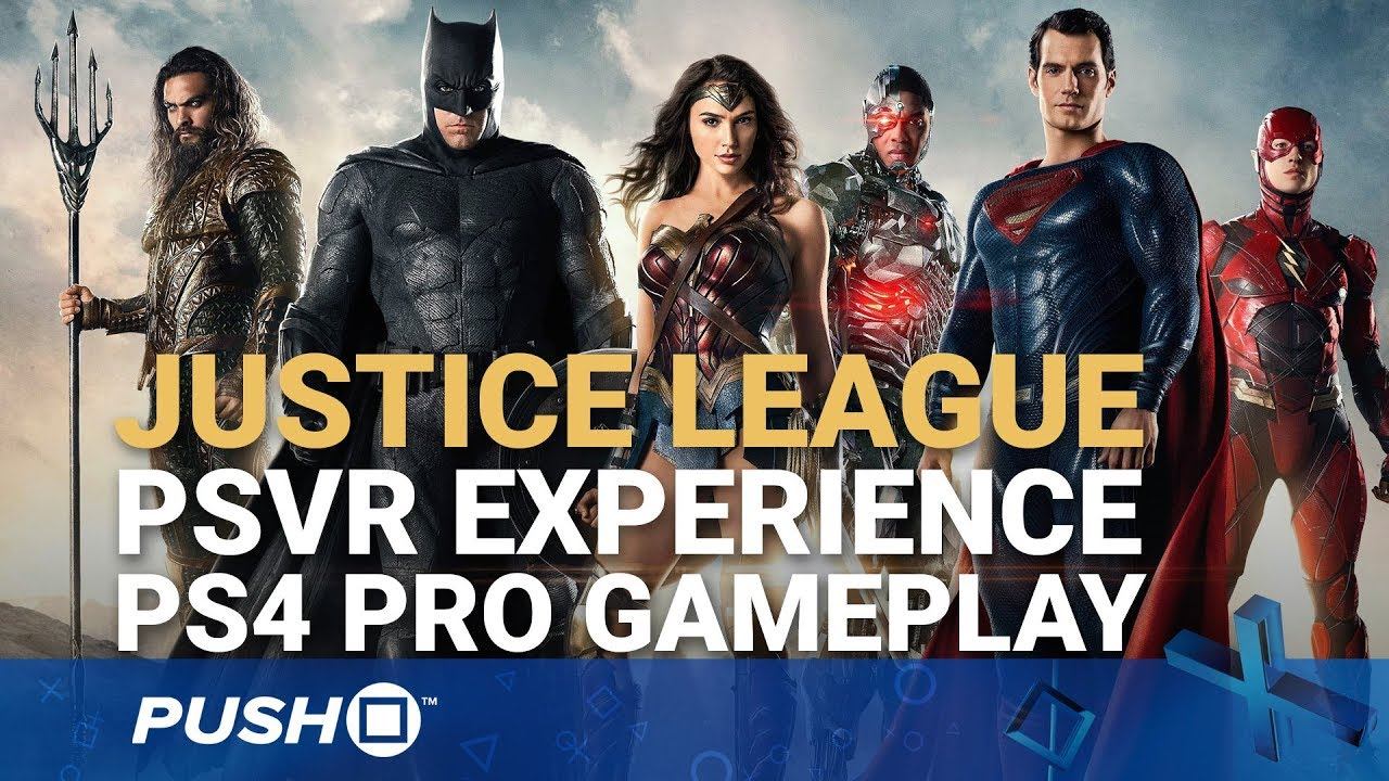 Justice League PSVR Experience PS4 Pro Gameplay: Batman, Superman, Wonder Woman | PlayStation VR смотреть онлайн