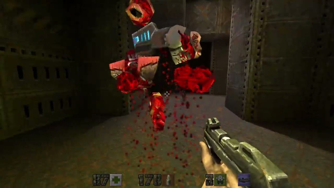 Quake 2 remaster gameplay (PC) смотреть онлайн