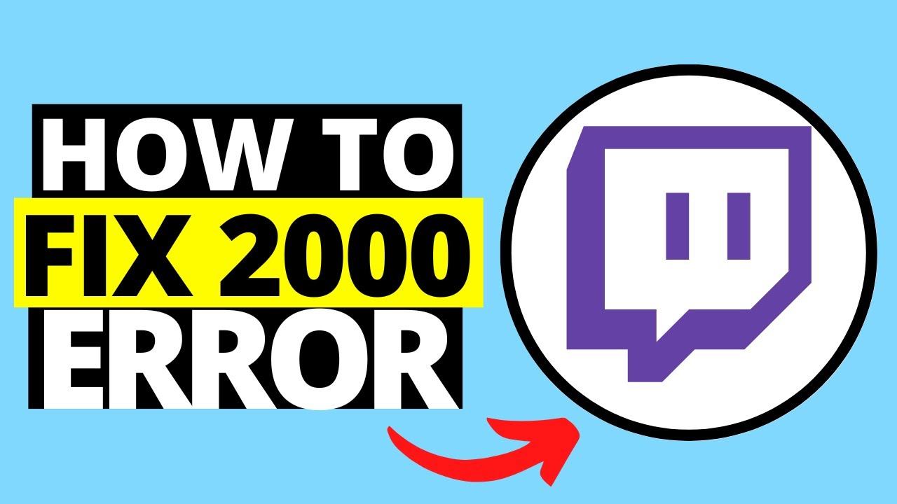 How To Fix Twitch 2000 Error смотреть онлайн