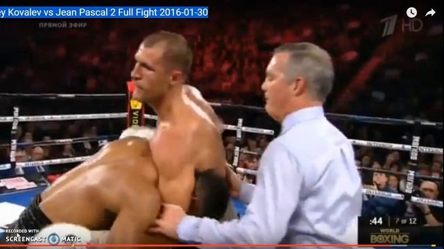 Kovalev vs Pascal 2 fight review смотреть онлайн
