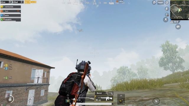PUBG Mobile - Gameplay Part 30 - Classic(TPP) Squad Erangel Top 1(iOS, Android) смотреть онлайн