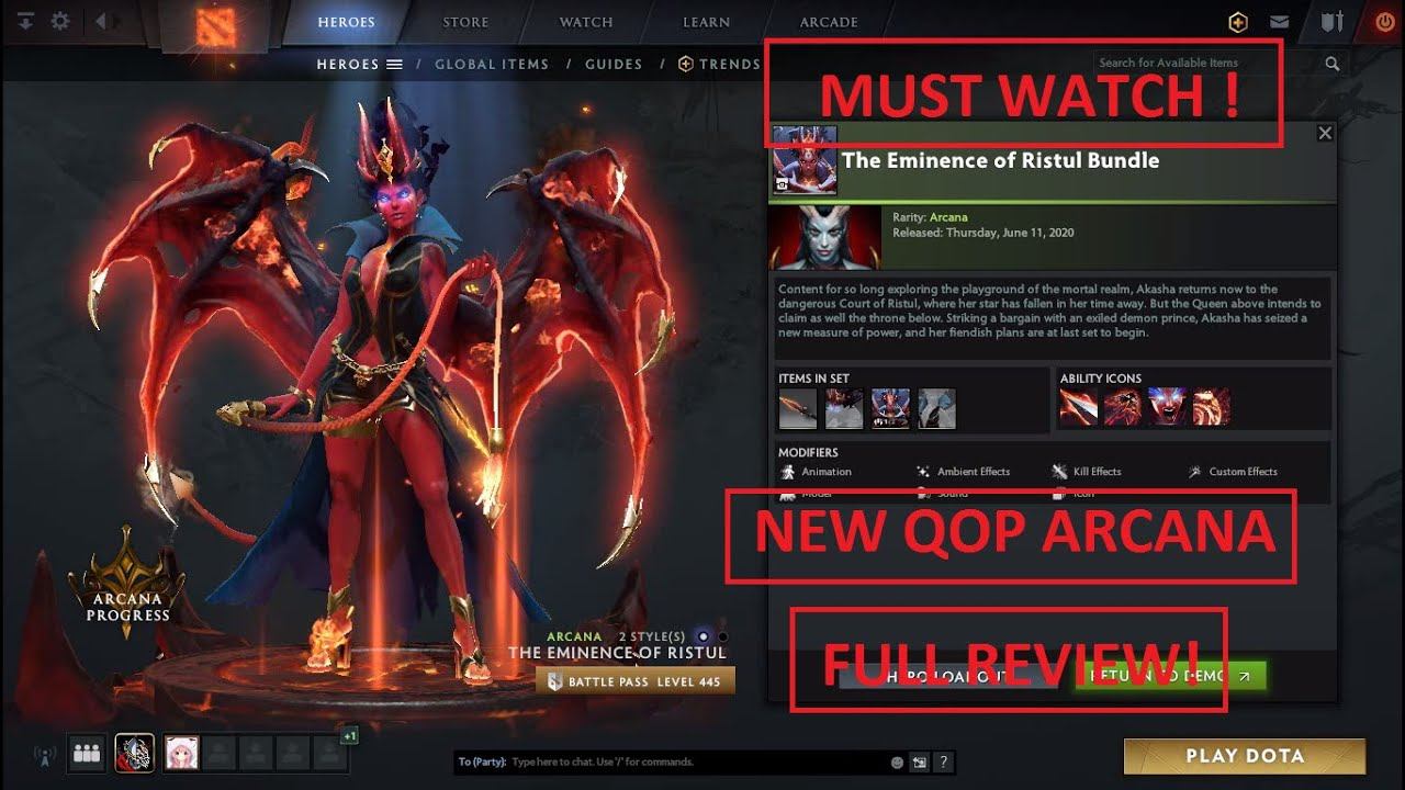 Queen of pain arcana |full review |giveway смотреть онлайн