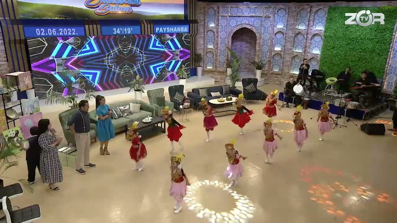 Sirdaryo tuman 10-son BMSM Xoreografiya sinfi o‘quvchilari Zo‘r tv telekanali Ertalabdan salom смотреть онлайн