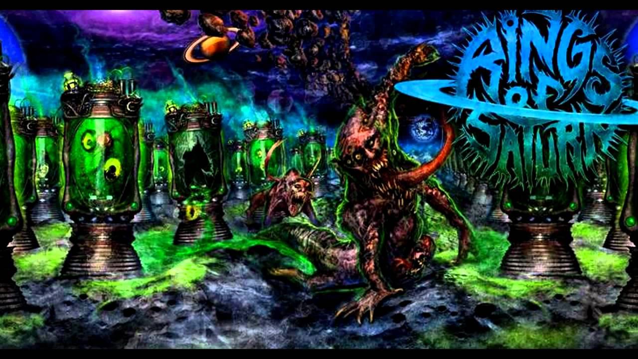RINGS OF SATURN - "Embryonic Anomaly" w/ Lyrics смотреть онлайн