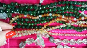 Каменная лавка( бусы и фигурки 3 часть)