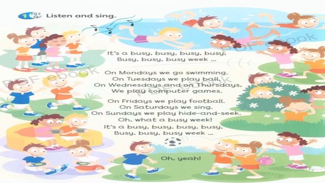 Super Minds Student Book 1 Unit 5 Page 60 Cd 2 Audio 23 Free Time Listen And SIng