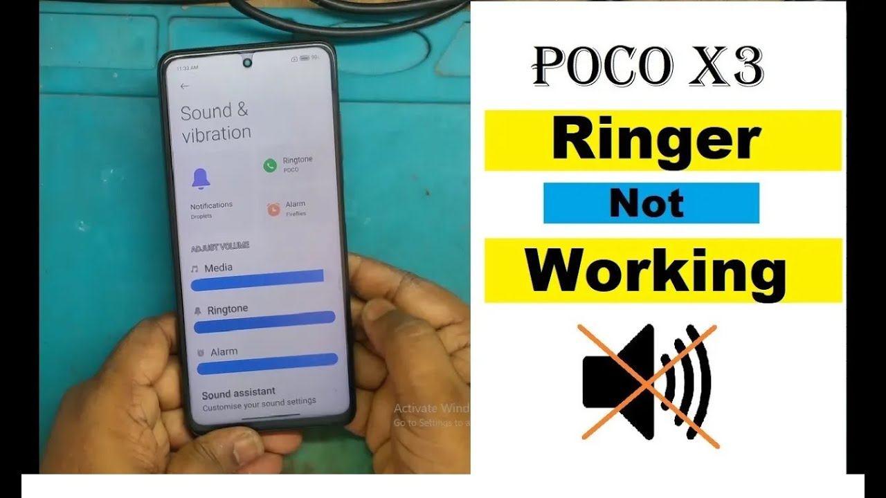 POCO X3 Ringer Not Working Fixed | poco x3 sound problem solution | poco x3 ringer ic Change смотреть онлайн