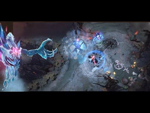 Shatterblast Core (Ice Vortex effect - aa Immortal) - The International 2018 смотреть онлайн