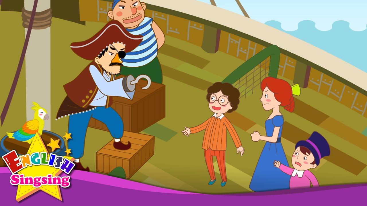 Peter Pan - How old are you? (Age) - Popular English story for Kids смотреть онлайн
