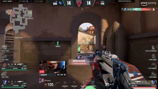 DRX vs FunPlus Phoenix - VALORANT Champions 2022 - Upper Bracket - BO3 смотреть онлайн