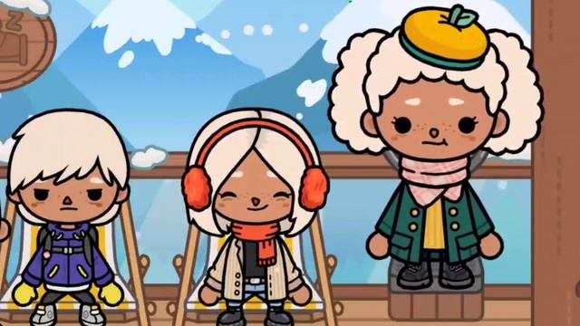 ⛄:: Как мы отпраздновали Рождество ?^^🍪 || Toca World Ll Lisa Sun 🎄🤍