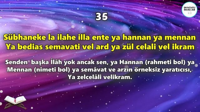 CUMA GÜNÜ MUTLAKA OKU ! - Her Kim Bu Duayı Okursa İSTEĞİ GERİ ÇEVRİLMEZ ! - ( Cuma Günü Duası )