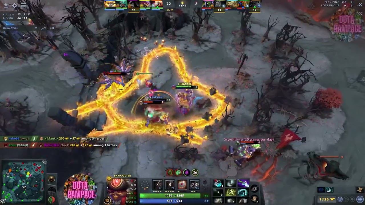 Pangolier Rampage смотреть онлайн