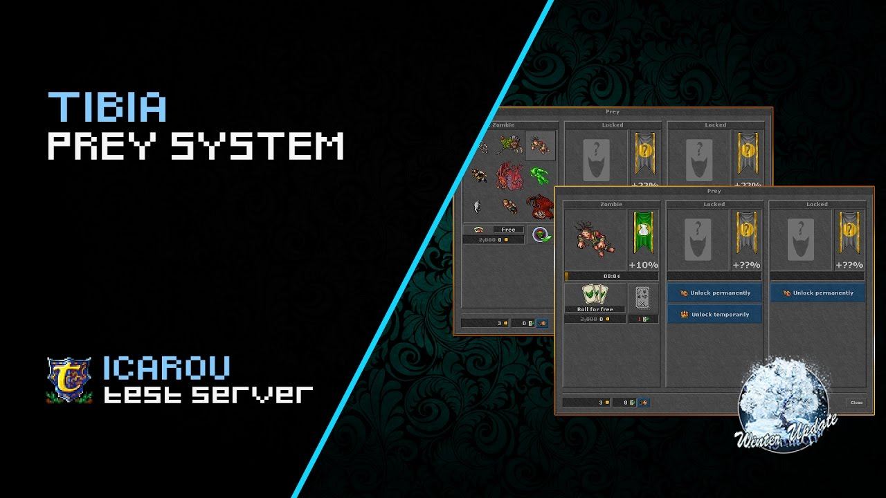 Tibia - Prey System (Winter Update 2016 Test Server) смотреть онлайн