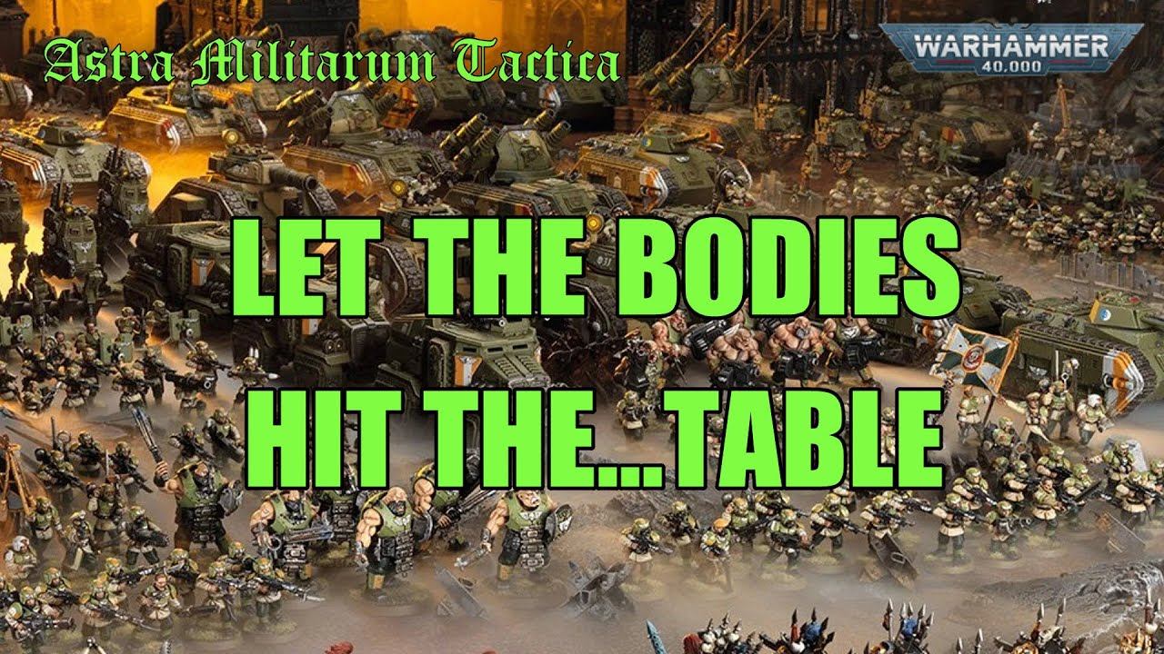 Astra Militarum Are REALLY Good - 10th Edition Warhammer 40K Astra Militarum TACTICA смотреть онлайн