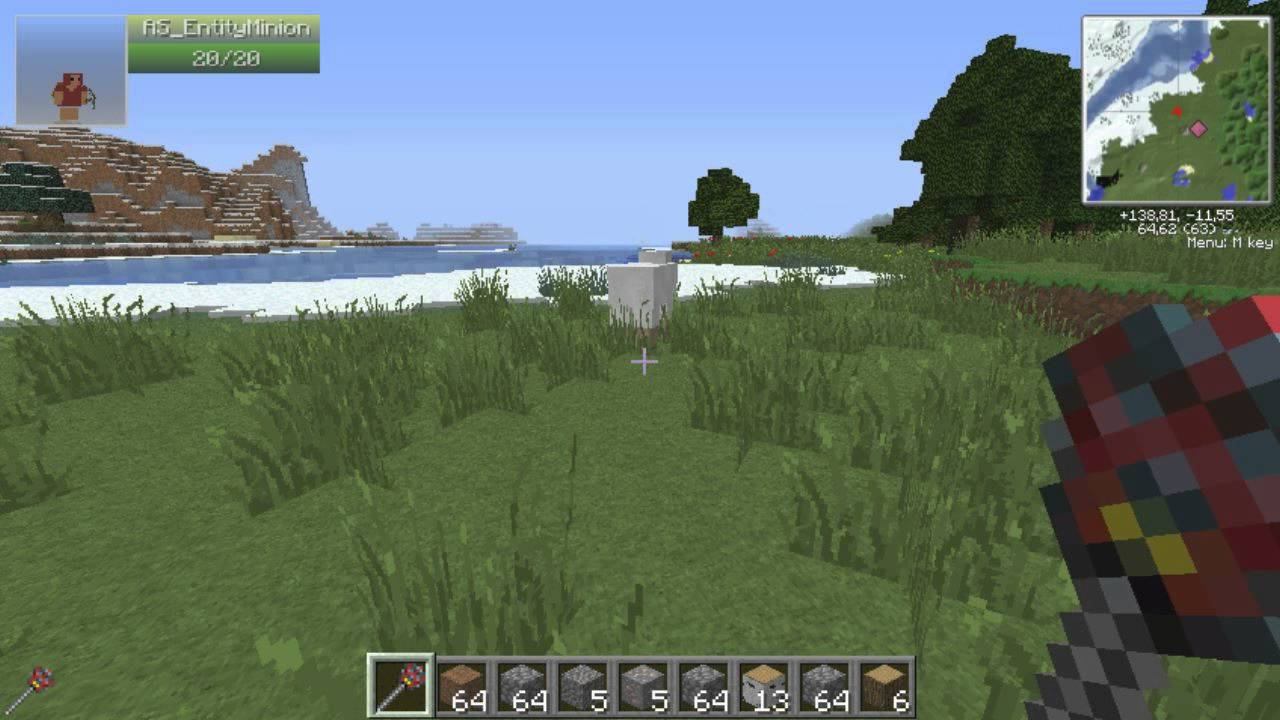 Обзор мода miniions на minecraft 1.5.2!!!! смотреть онлайн