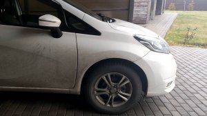 Nissan Note E12 2018 год. Замена шин 185/65/15 на 195/65/15