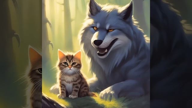 Котик потерялся в лесу. Рассказ для детей. смотреть онлайн