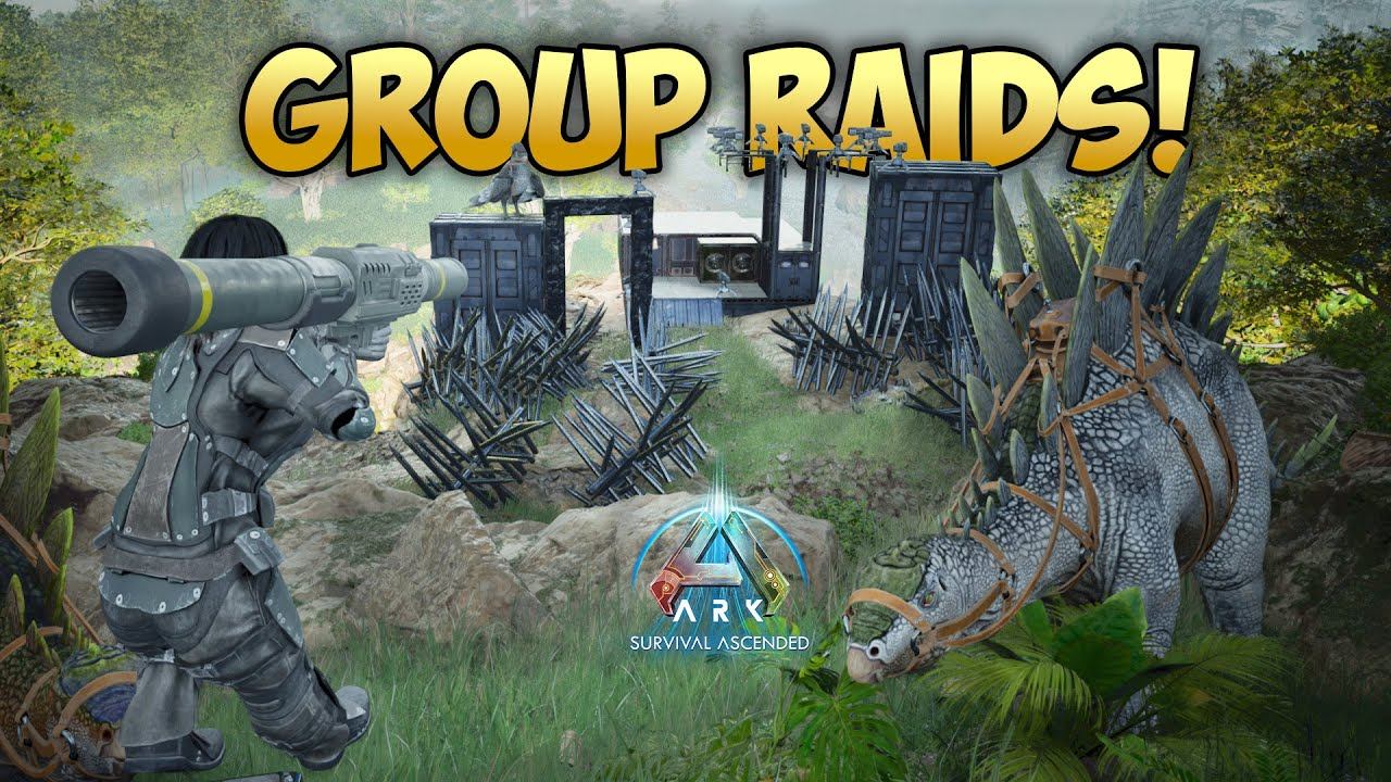 Raiding Our Biggest Competitors In Official PVP Servers | Ark: Survival Ascended смотреть онлайн