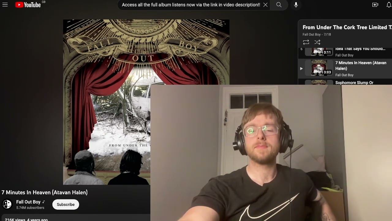 Fall Out Boy - 7 Minutes In Heaven Reaction & First Listen смотреть онлайн