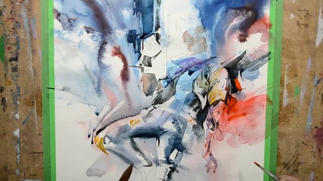 Astra (Valorant) - Watercolour Painting смотреть онлайн