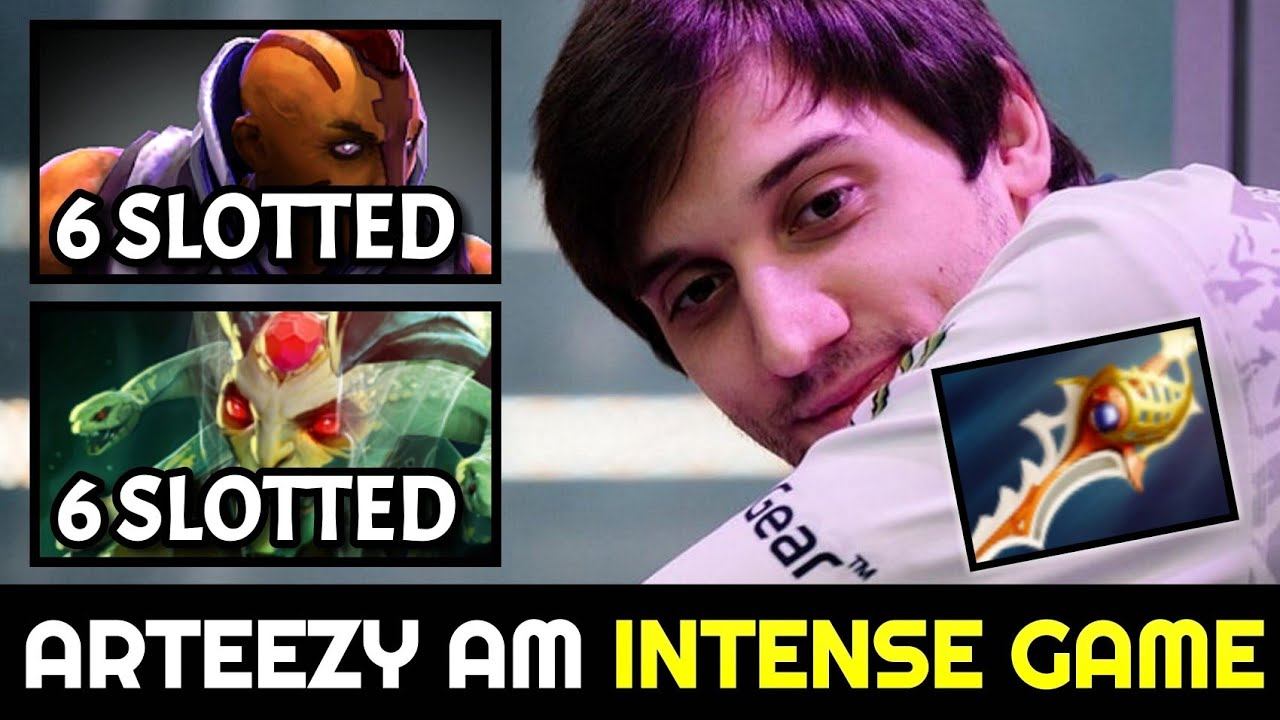 ARTEEZY Intense Game vs Divine Rapier Medusa — Situational Build Anti Mage смотреть онлайн