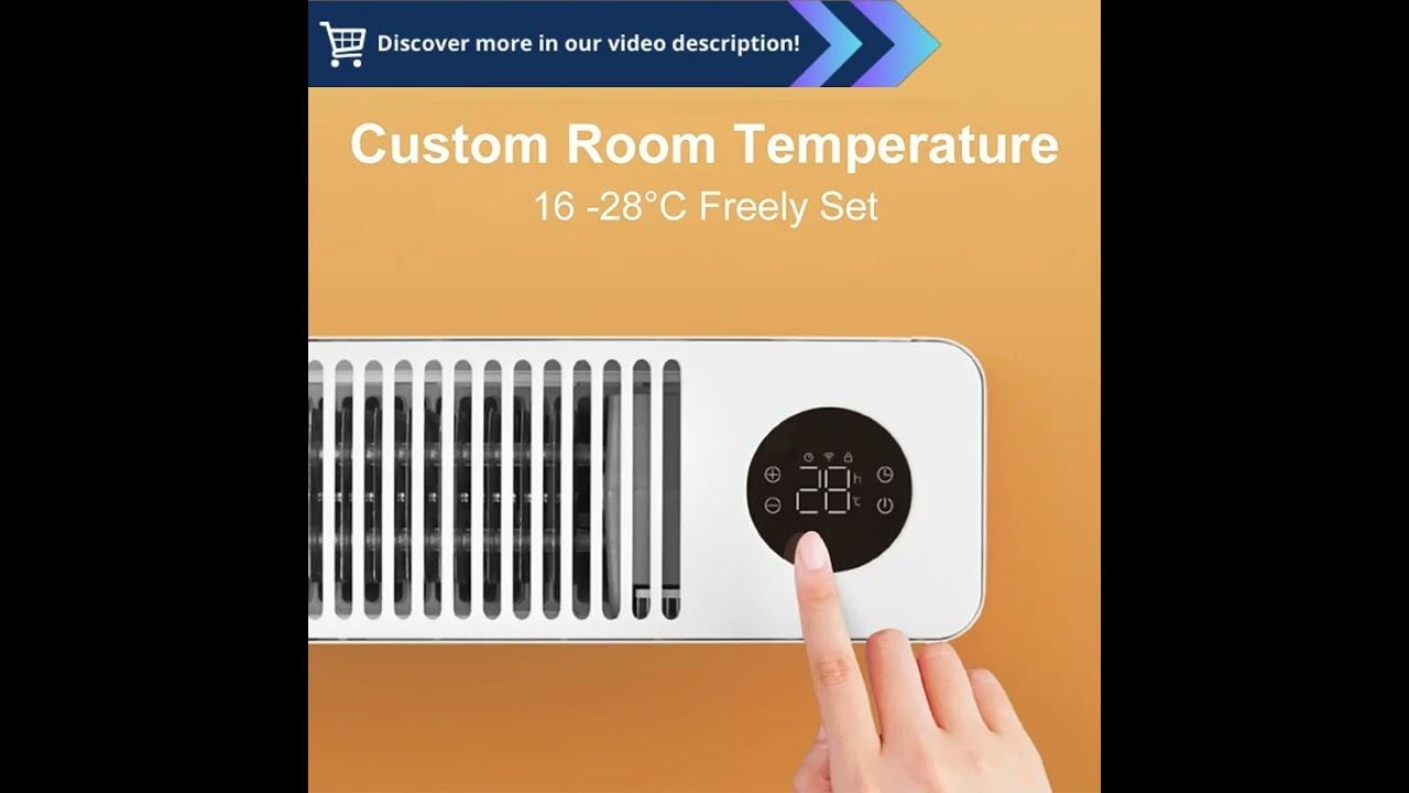 Xiaomi Mijia Electric Heater: 2200W Smart Temperature Control, IPX4 Waterproof смотреть онлайн