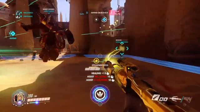 Overwatch: Origins 2CP temple of Anubis смотреть онлайн