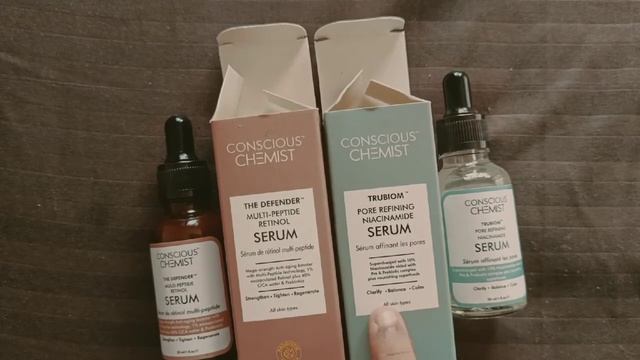 Conscious Chemist- The Defender & Pore Refining Niacin Serum
