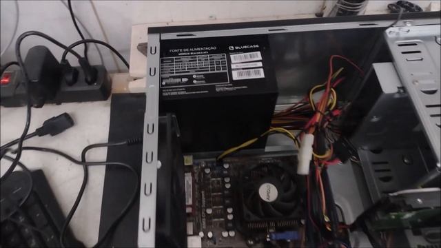 Coloquei A Fonte Nova No PC - Bluecase Blu 350-E (Imprevisto Acontece...)