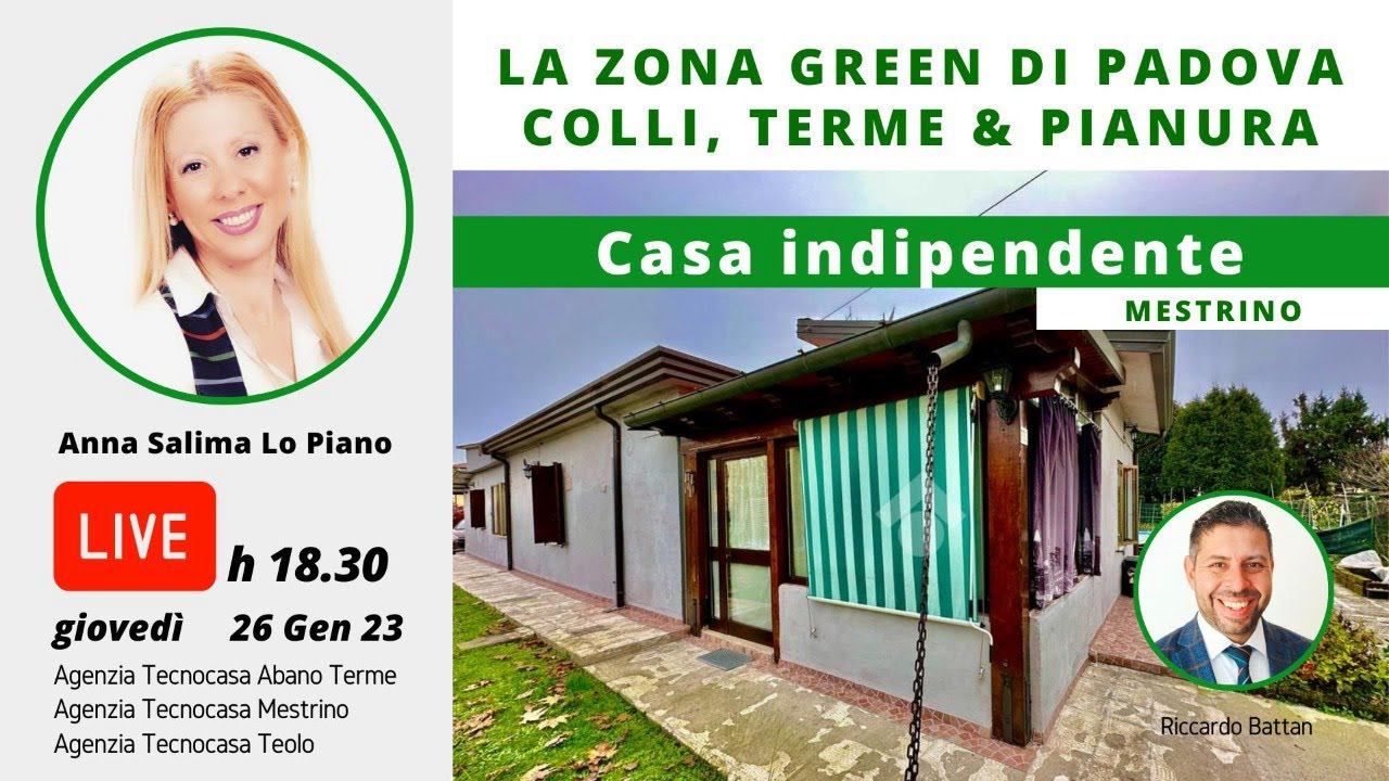 🏡 La Zona Green di Padova colli, terme & pianura, casa indipendente a Mestrino смотреть онлайн