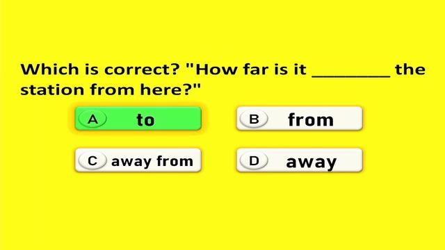 "Prepositions of Movement" Quiz! English Grammar Quiz. Learn and improve grammar. смотреть онлайн