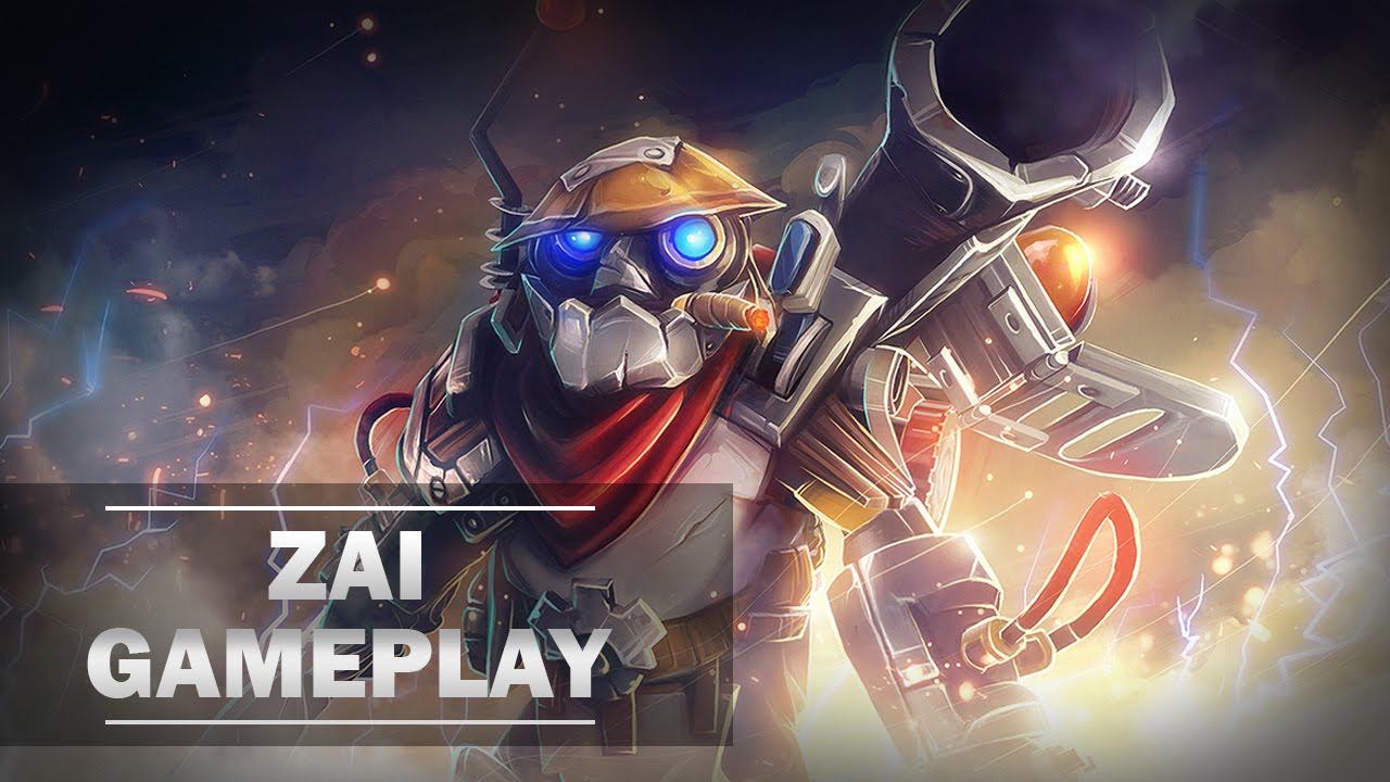 Zai Clockwerk | Dota 2 gameplay смотреть онлайн