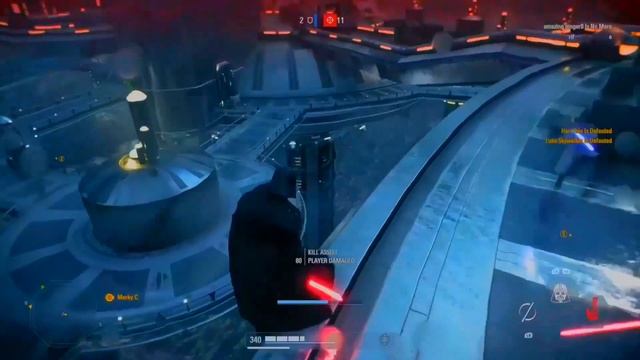 Pushing Heroes off the Map Montage - Star Wars Battlefront 2 смотреть онлайн