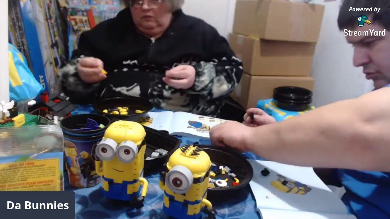 Brick Bunnies TV Episode 204 Will Harper Request Build Stream - What about Bob? (minions) смотреть онлайн