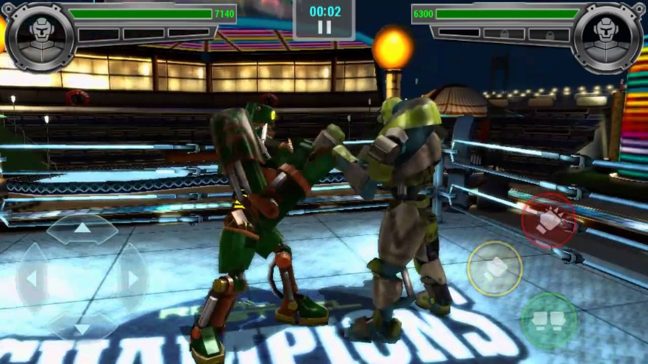 [Real Steel Champions]Jasper VS sparring bot region 4 смотреть онлайн