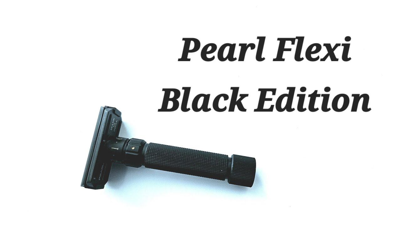 Pearl Flexi Black Edition Adjustable Safety Razor. Lothur Samber Soap. Blackland Signature Brush. смотреть онлайн