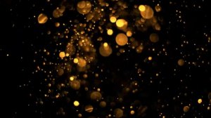 Футаж HD. Bokeh. 3олотые блики