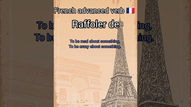 French advanced verb🇫🇷 смотреть онлайн