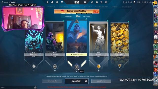 🔴BACK ON TRACK🔥 || VALORANT LIVE || ISHWAR IS LIVE || 🇳🇵🇮🇳 #valorant #valorantindia #gaming смотреть онлайн