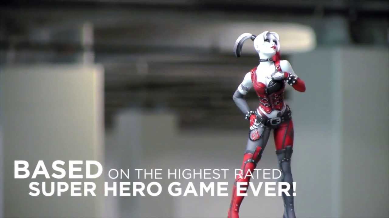 DC Collectibles - Batman Arkham City Harley Quinn Statue смотреть онлайн