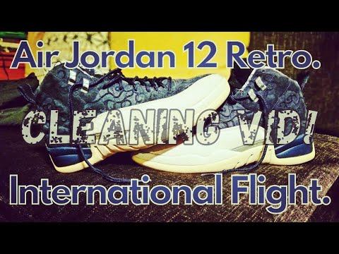 Air Jordan 12 Retro 'International Flight' Cleaning Vid feat. Reshoevn8r смотреть онлайн
