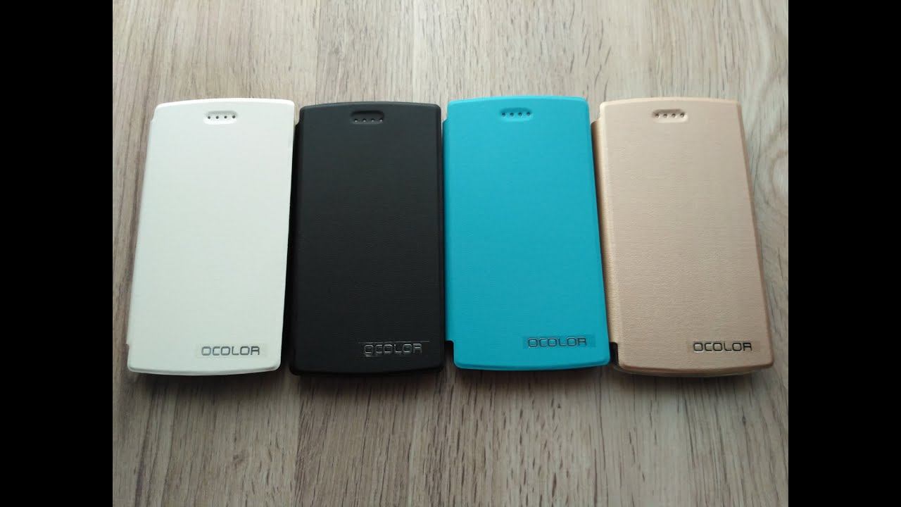 Чеохол OCOLOR для Doogee X5 MAX распаковка unboxing смотреть онлайн