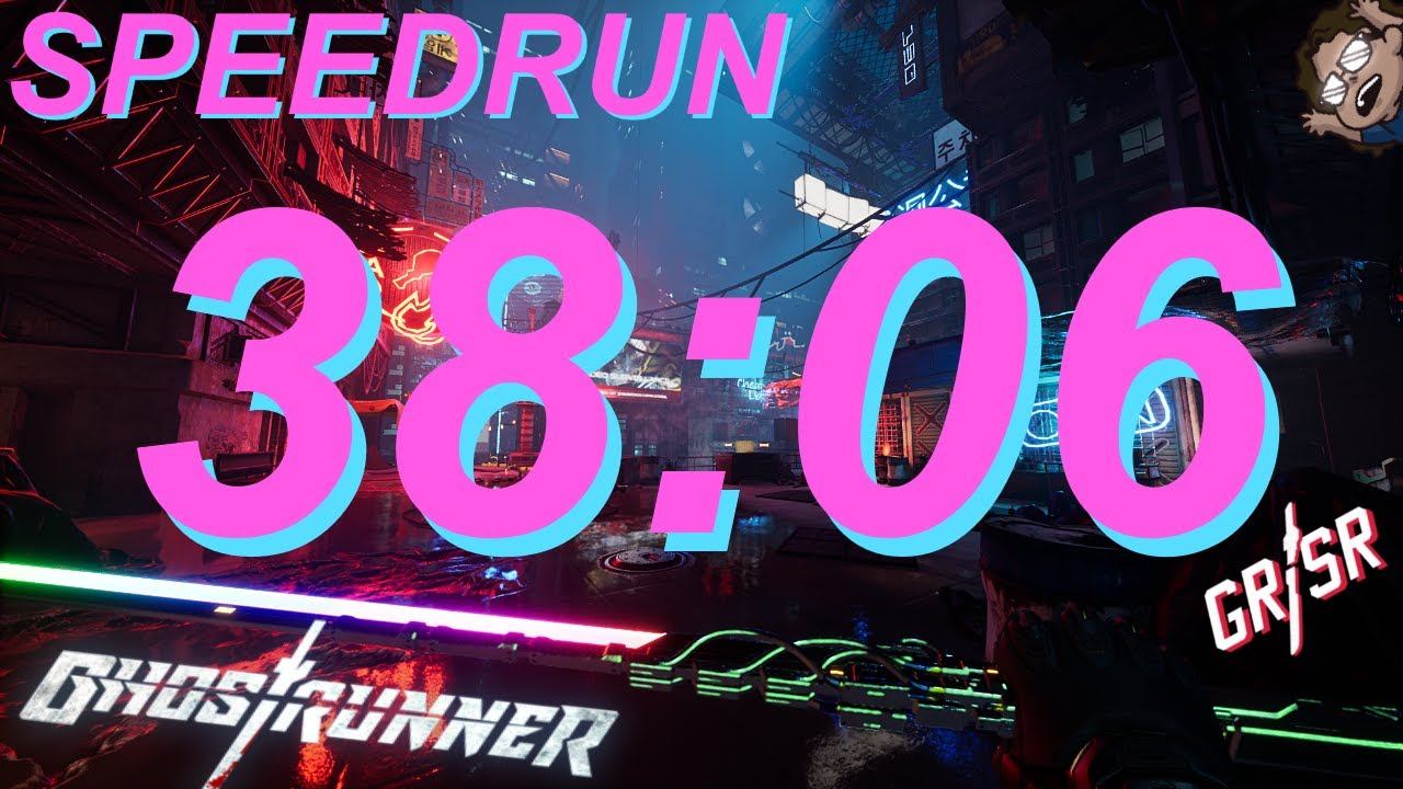 Ghostrunner PB In Under 39 Minutes (38:06 Ghostrunner Speedrun Any% Inbounds) смотреть онлайн