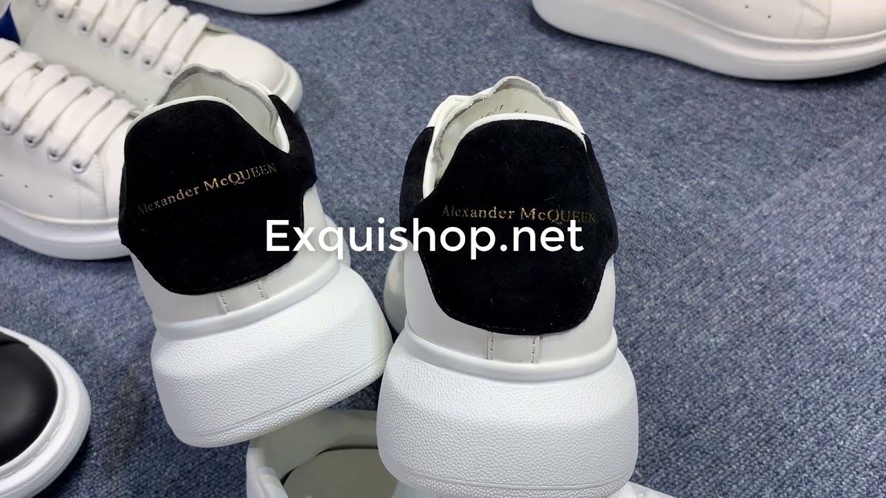 Alexander Mcqueen Oversized White Sneaker from exquishop review смотреть онлайн