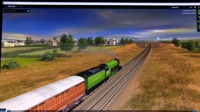 The Flying Scotsman 1920s DLC Trainz: A New Era part 1. смотреть онлайн