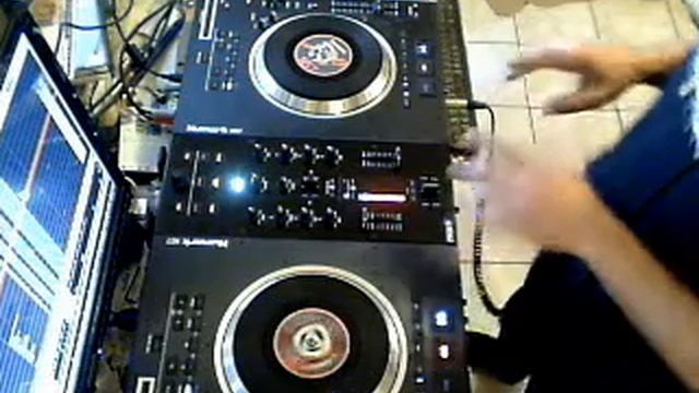 Techno mix Dj 20seal Radikal Numark NS7 15/09/2010 смотреть онлайн