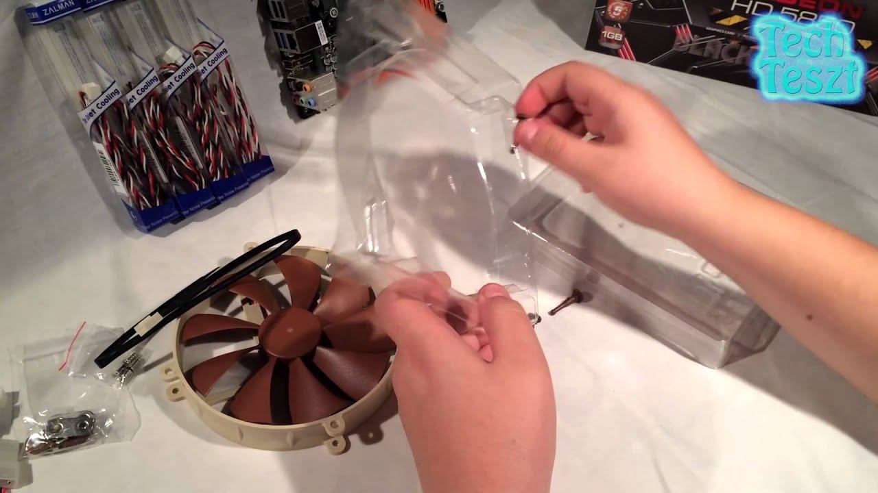 Noctua NF-P14 FLX kicsomagolás unboxing смотреть онлайн