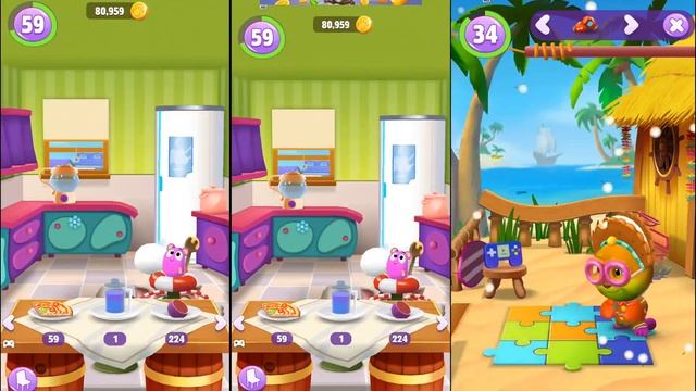 Day 22 My Talking Tom 2 Vs My Baby Talking Tom 😇 2 Funny Moments Gameplay Walkthrough