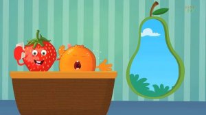 Детские песни на английском языке Five Little Fruits